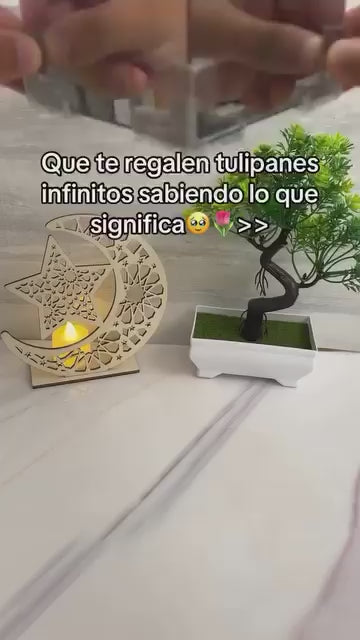 Lámpara de Tulipanes – El Detalle Perfecto para Sorprender